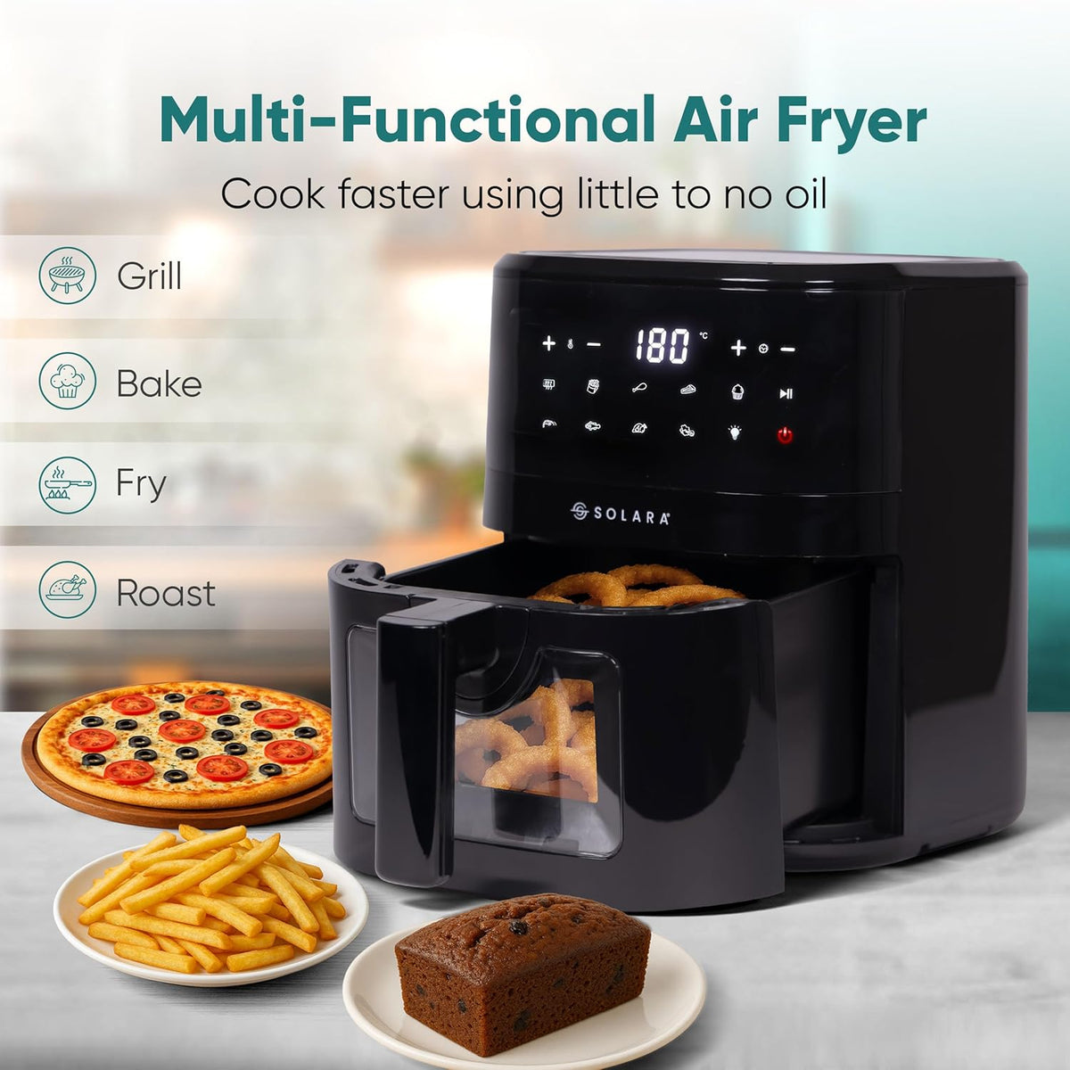 ED317- Solara Air Fryer 4.5L Combo