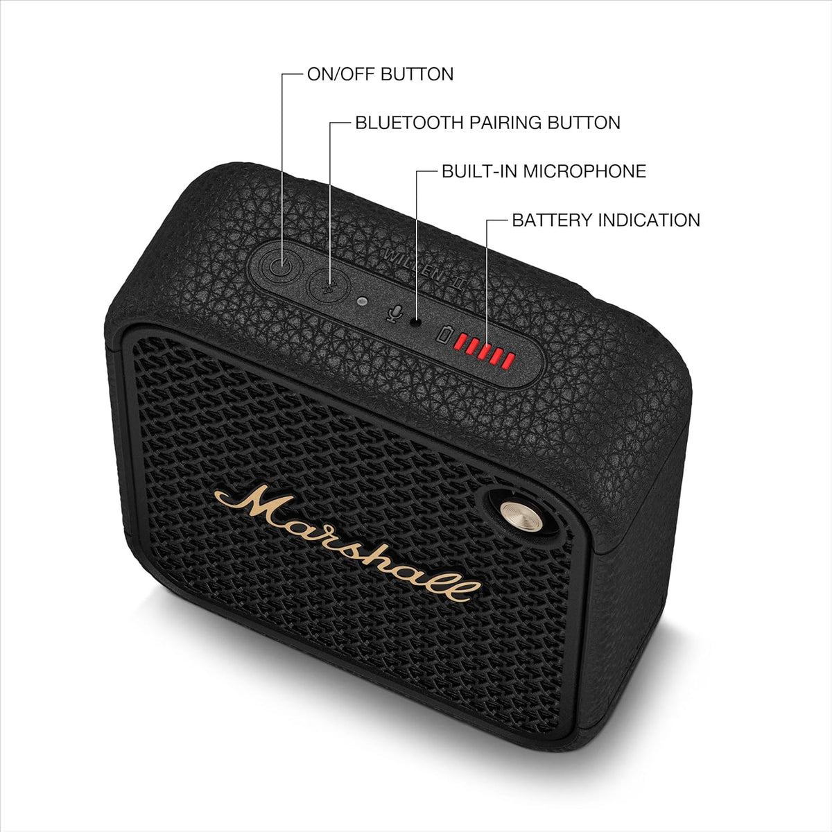 ED93- Marshall Willen Bluetooth Speaker