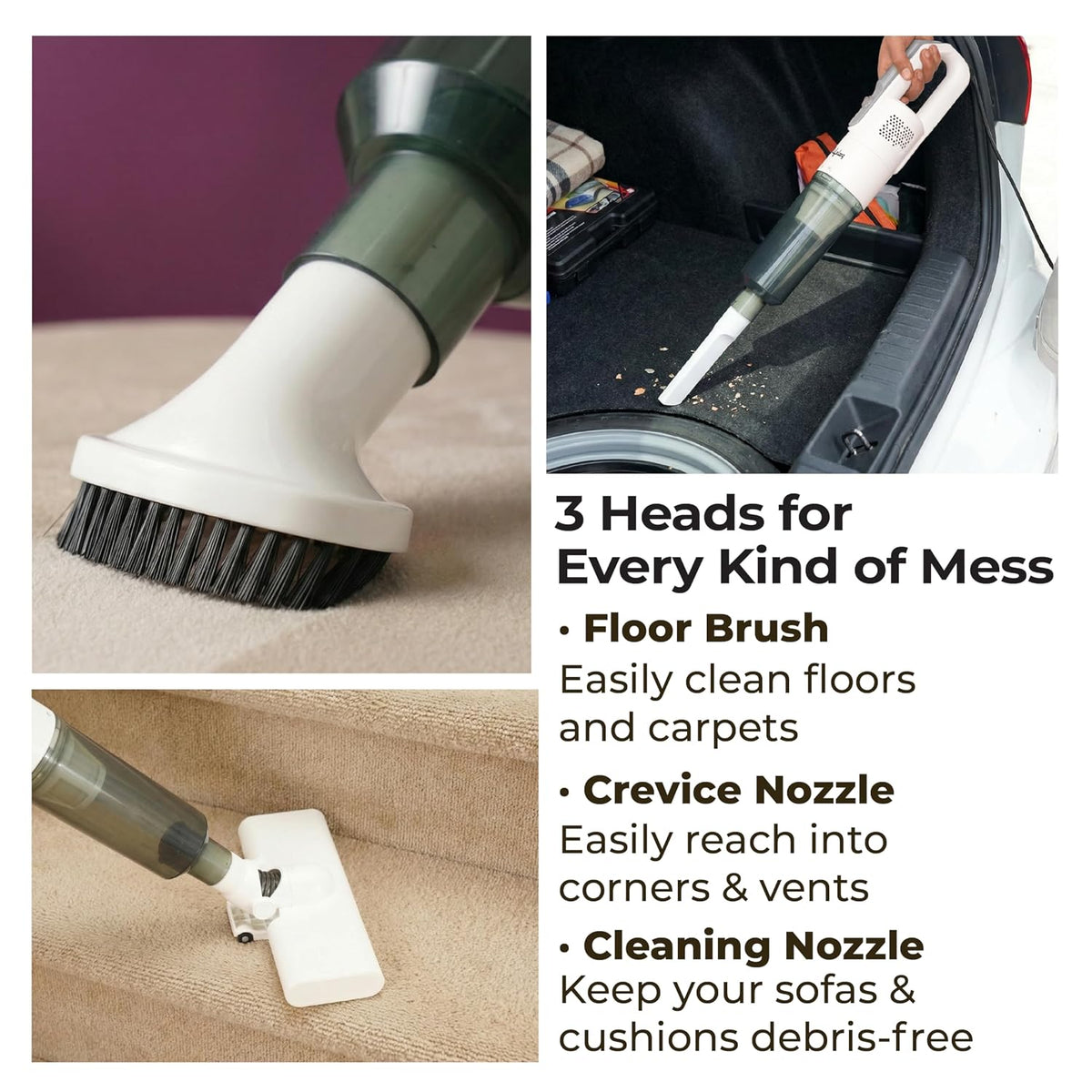 ED376- Lifelong 2-in-1 Handheld & Stick Vacuum Cleaner