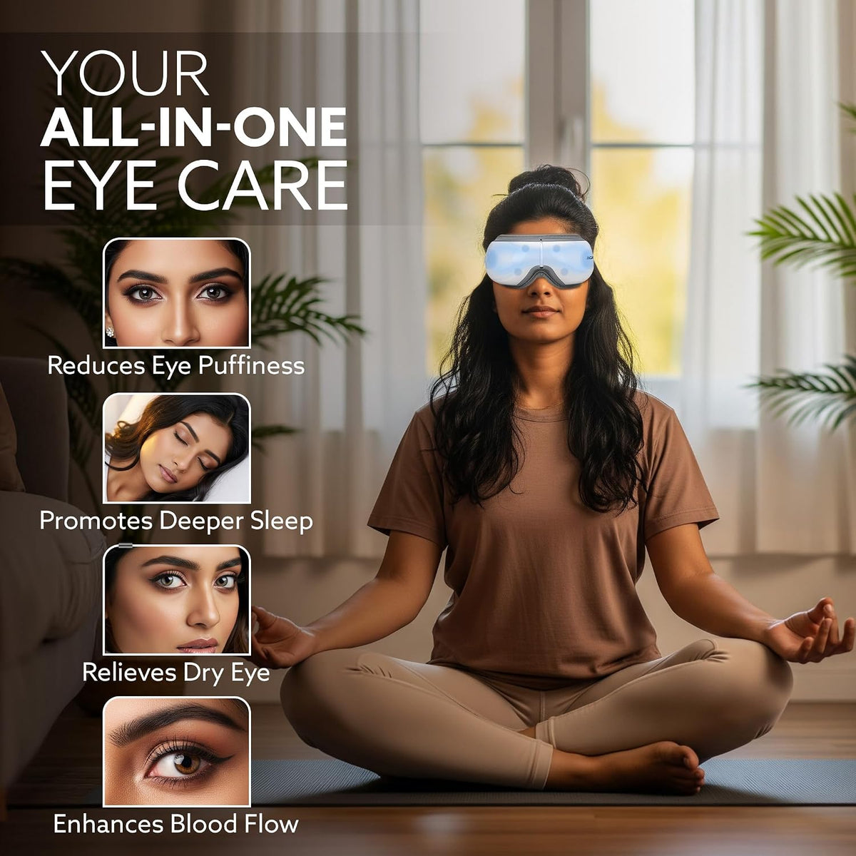 ED379- AGARO Supreme Eye Massager