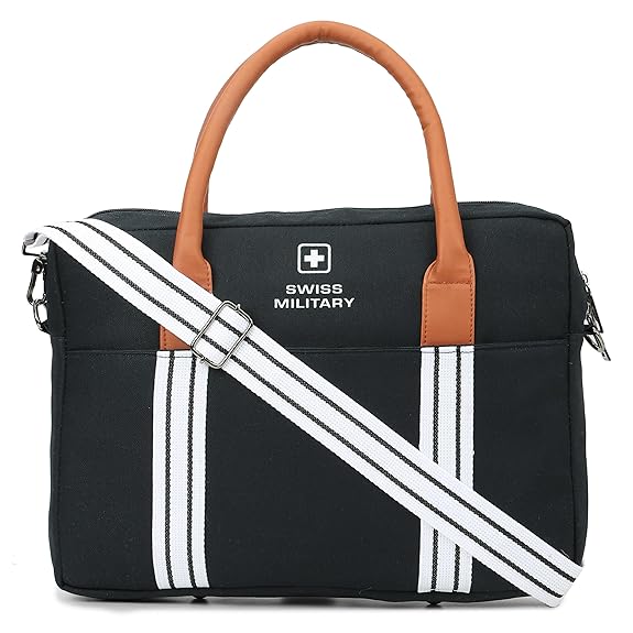 BSB86- Swiss Military Canvo Laptop Sling Bag