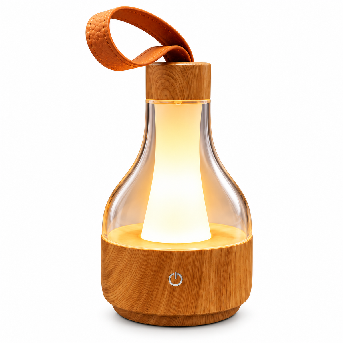 ED383- Elegant Glow Wooden Led Lamp