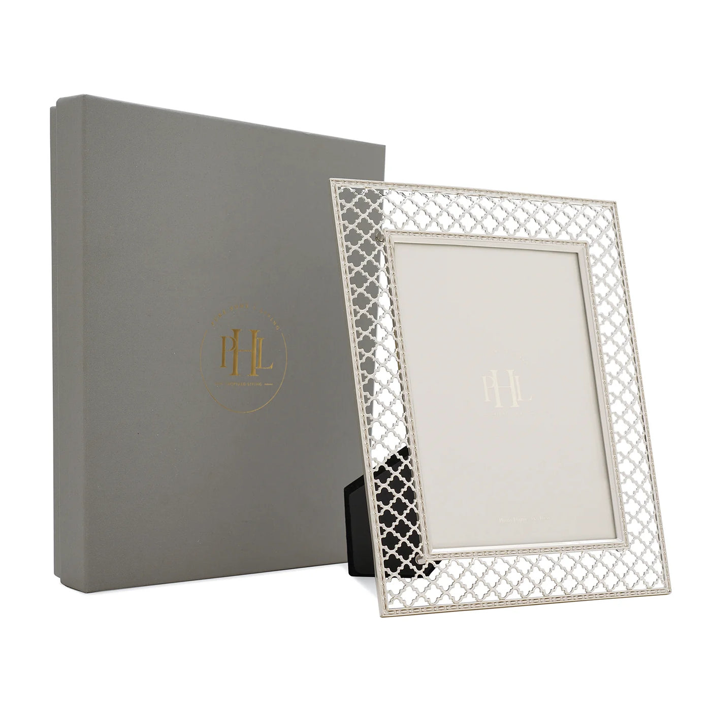 CD08- Pure Home Silver Plated Metal Photo Frame