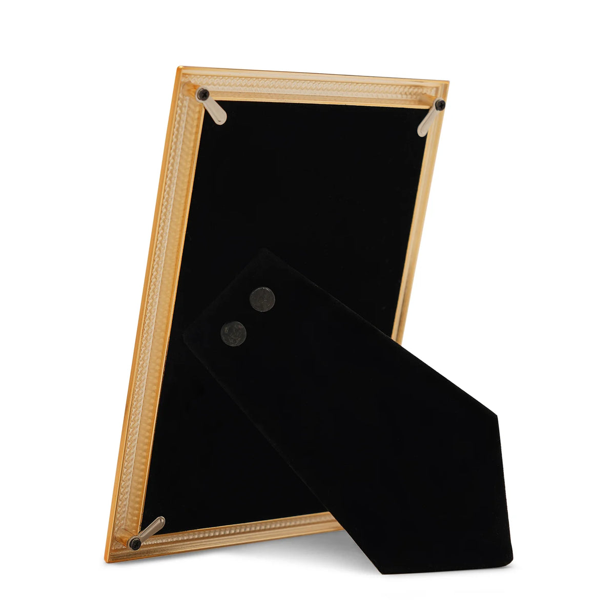 CD09- Pure Home Gold Plated Metal Photo Frame