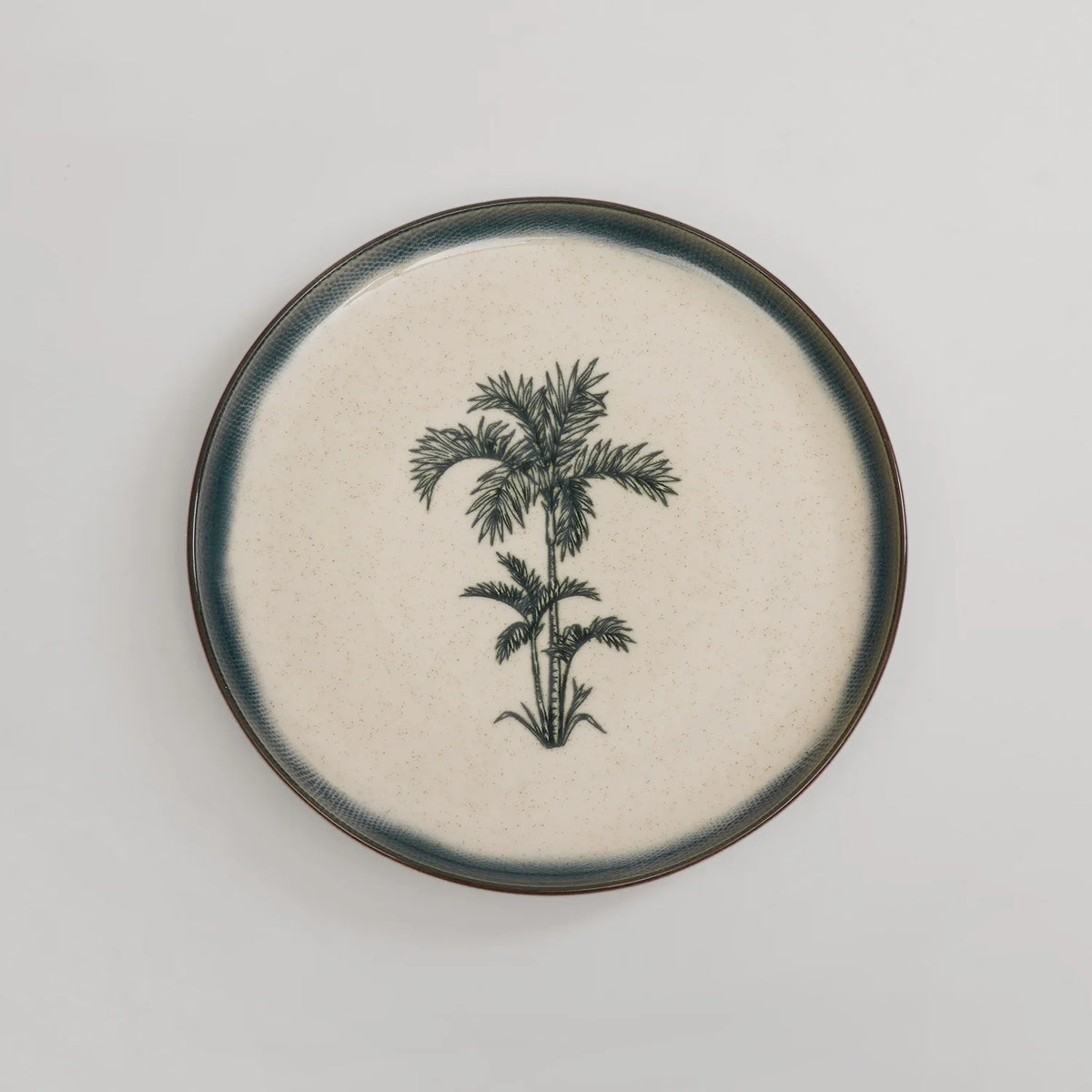 CD12- Pure Home Ceramic Printed Dessert Plate