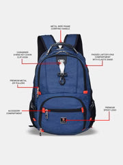 BSB74- Swiss Military Elite Laptop Backpack