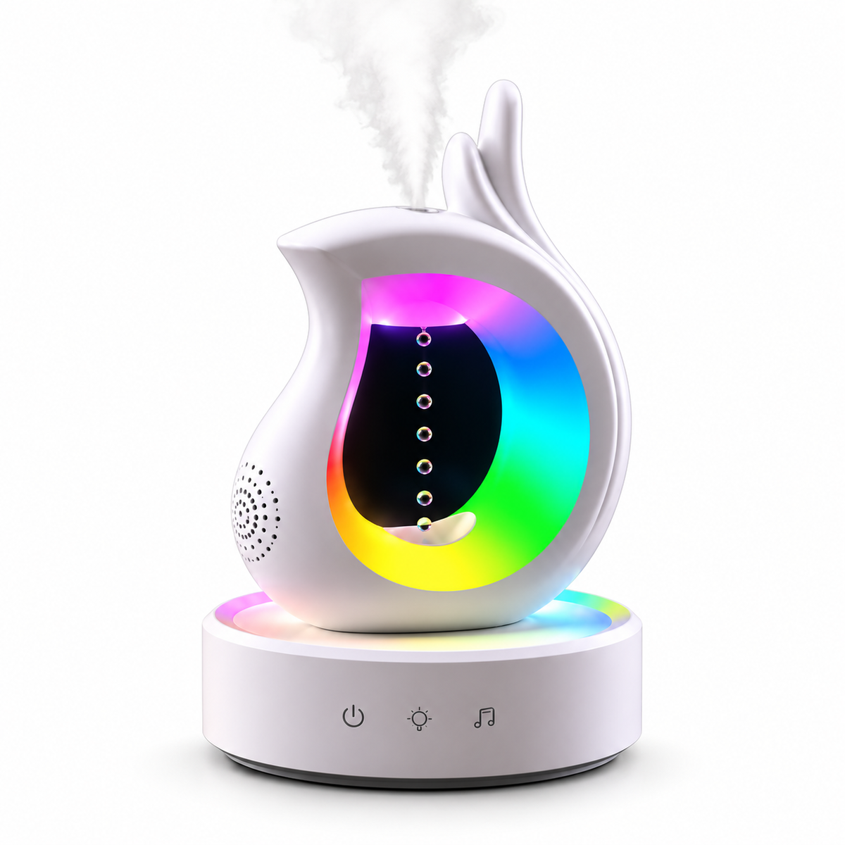 ED409- Sensei Anti-Gravity Water Drop Humidifier with Bluetooth Speaker