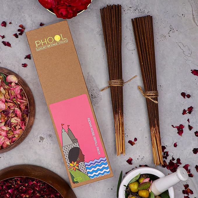 CD104- Phool Indian Rose Incense Sticks