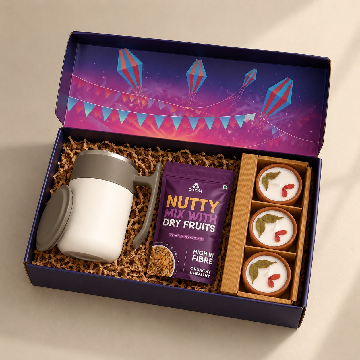 DH187-  Cozy Wellness Hamper
