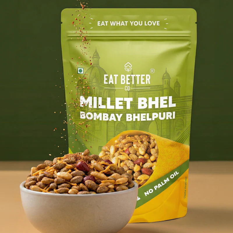 BSE09- Eat Better Co Millet Bhel – Bombay Bhelpuri