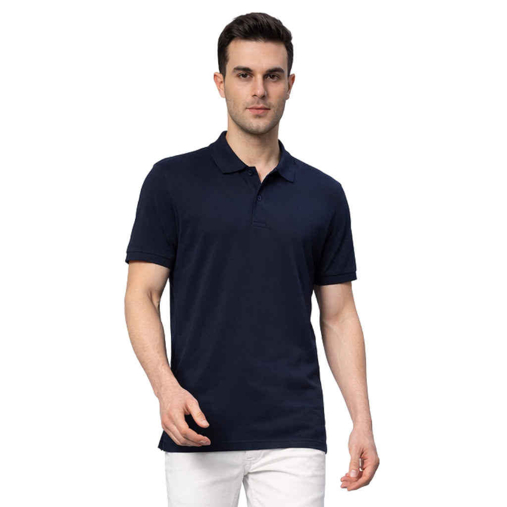 BST23- Woodland Solid Polo T-Shirt