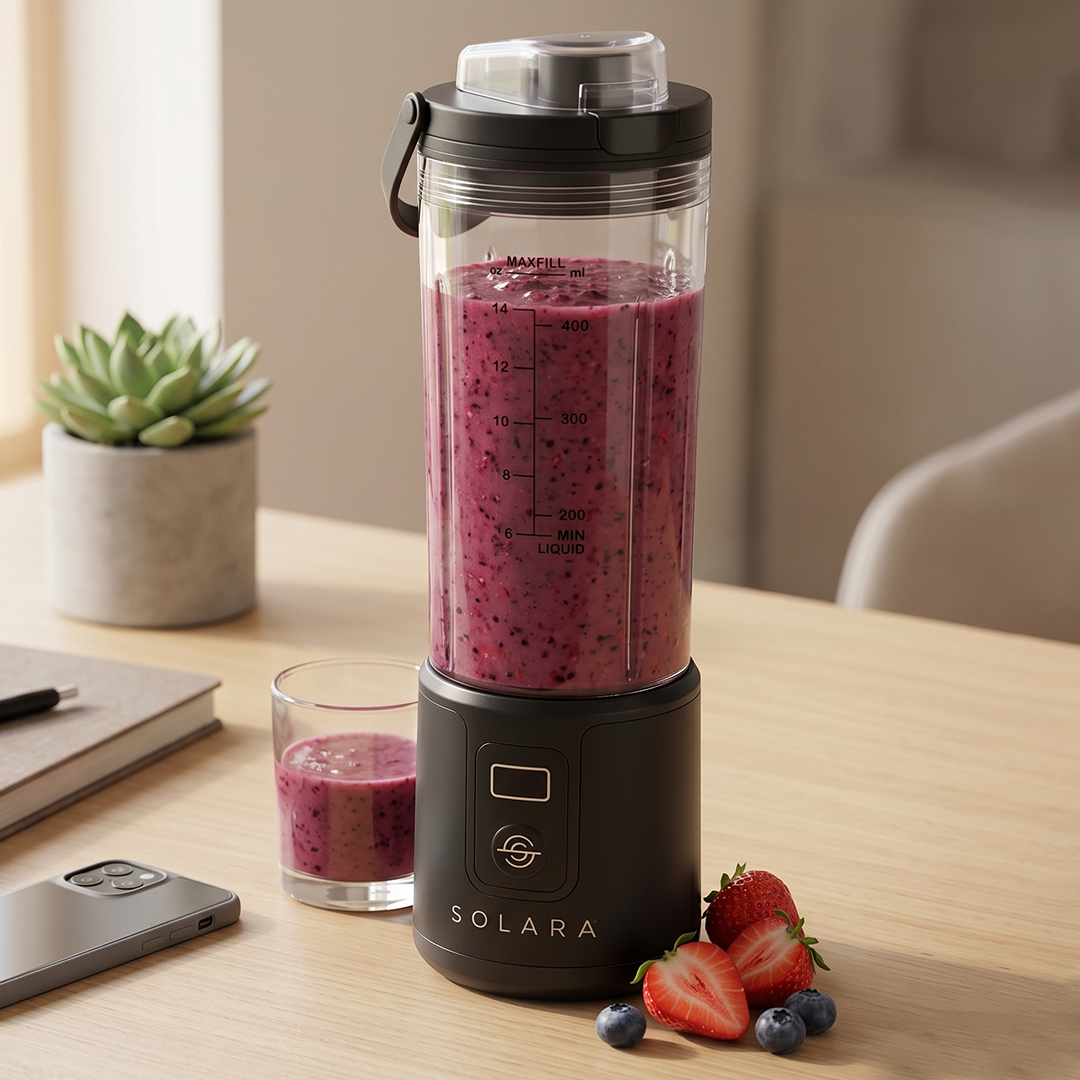 SOLARA Blendkwik Pro Portable Blender 450ML