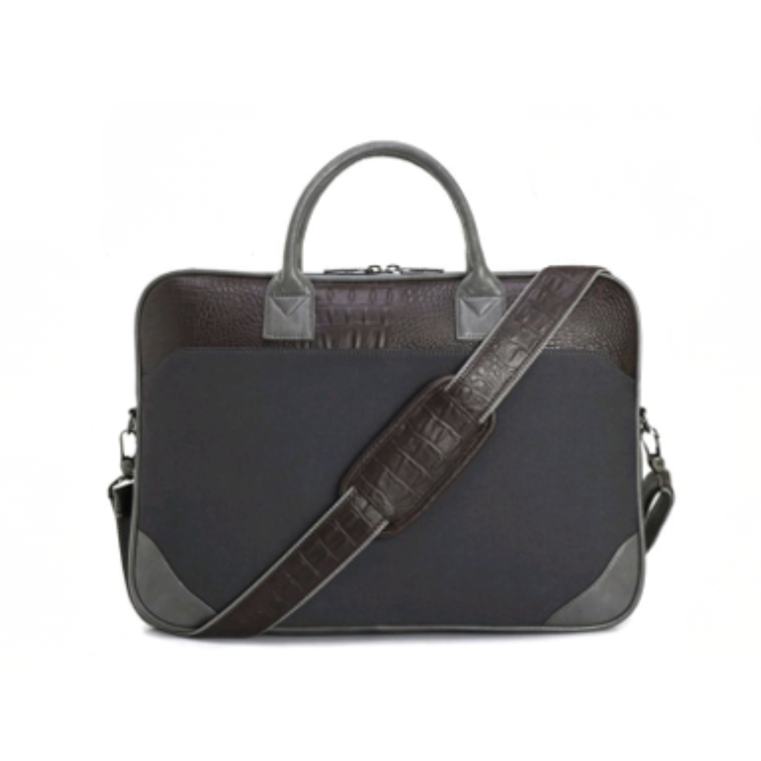 BSB113- Gilmore Oak Canvas Laptop Bag