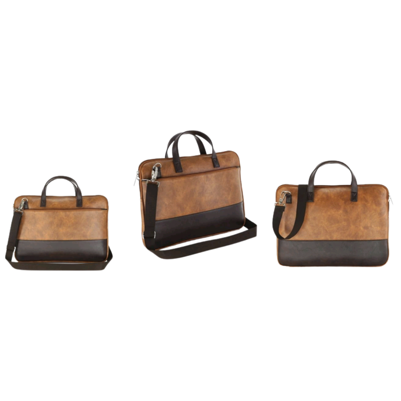 BSB114- Gilmore Oak Leatherette Laptop Bag