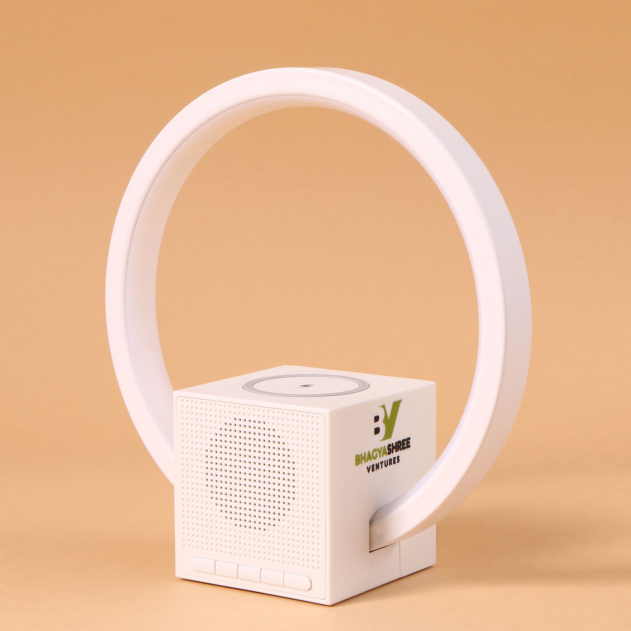 OG11- Aura LED Lamp with Wireless Charging & Speaker