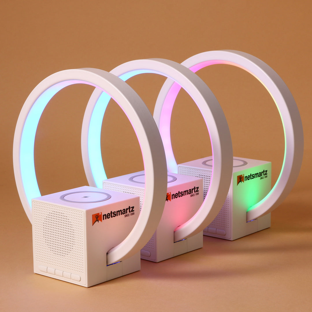 OG11- Aura LED Lamp with Wireless Charging & Speaker