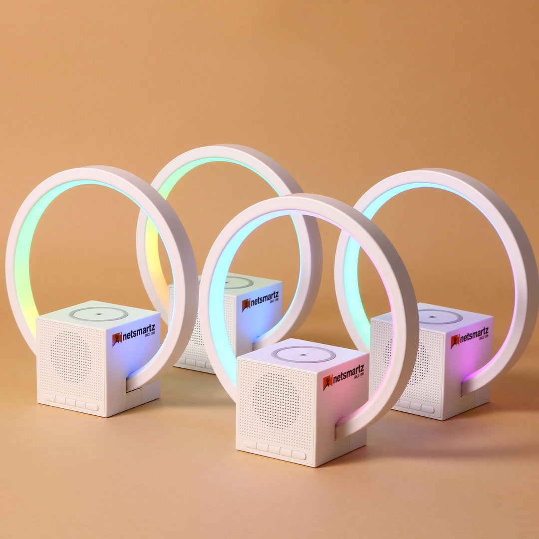 OG11- Aura LED Lamp with Wireless Charging & Speaker