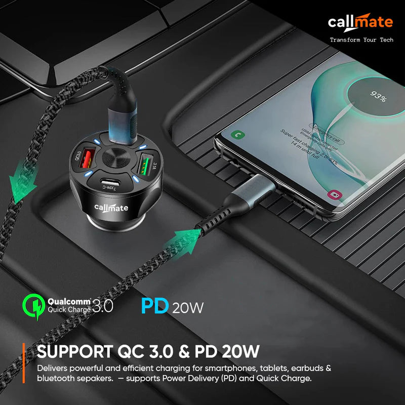 ED119- Callmate 35W Car Charger