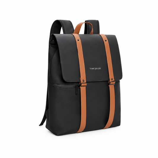 Fur Jaden The Wanderer Backpack - Charcoal (Tan)
