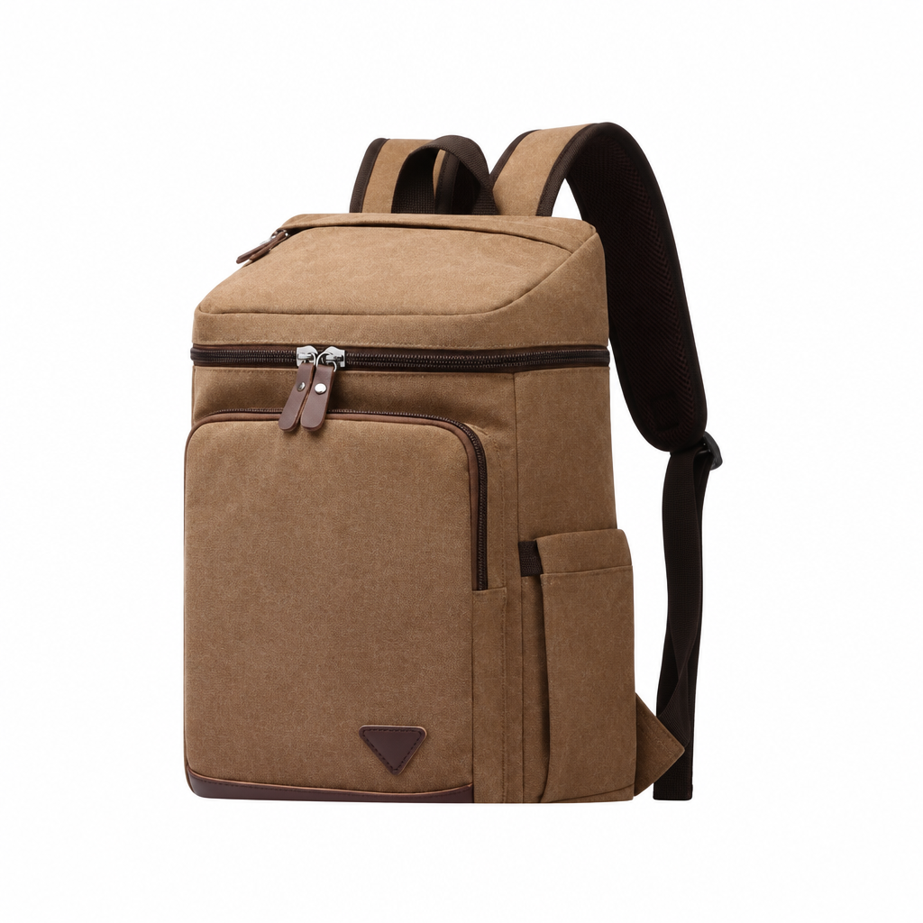 Fur Jaden The Voyager II Backpack - Sand Brown
