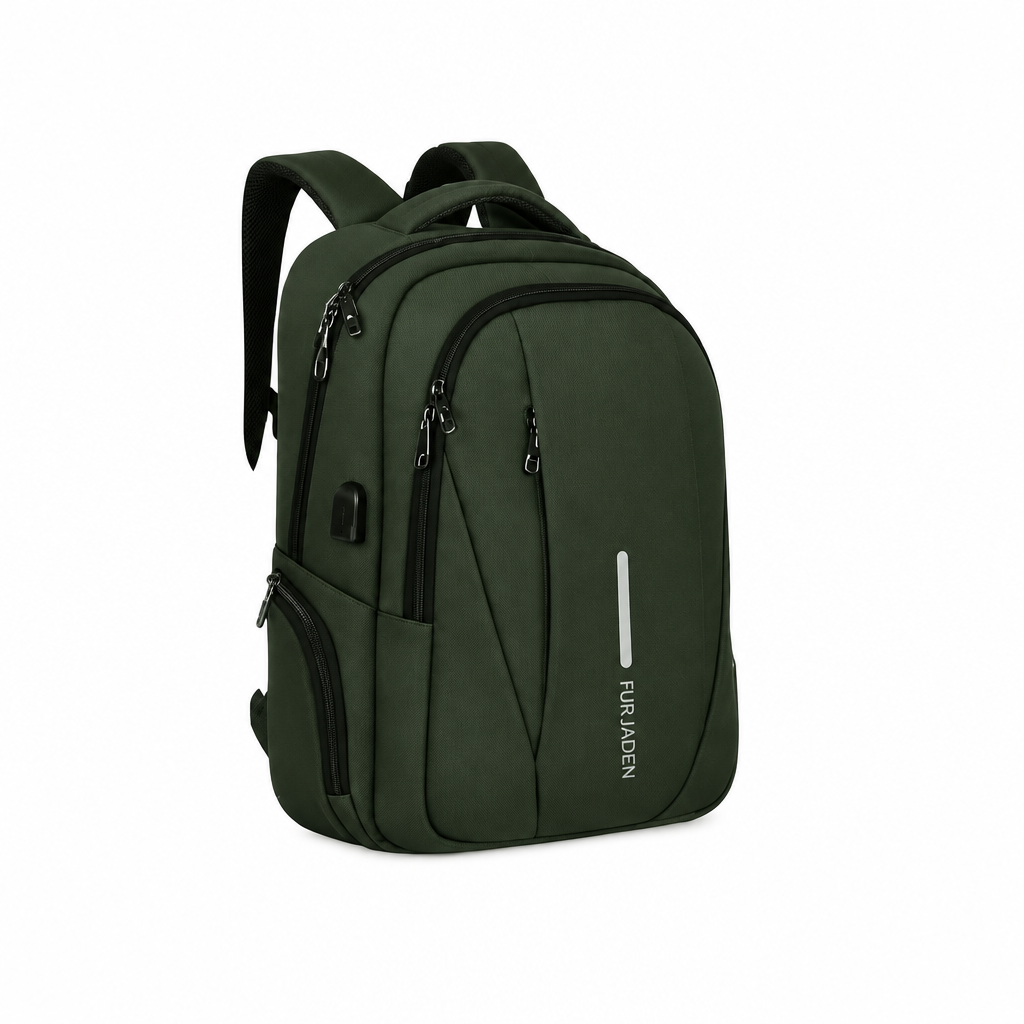 Fur Jaden Travel Laptop Backpack - Green
