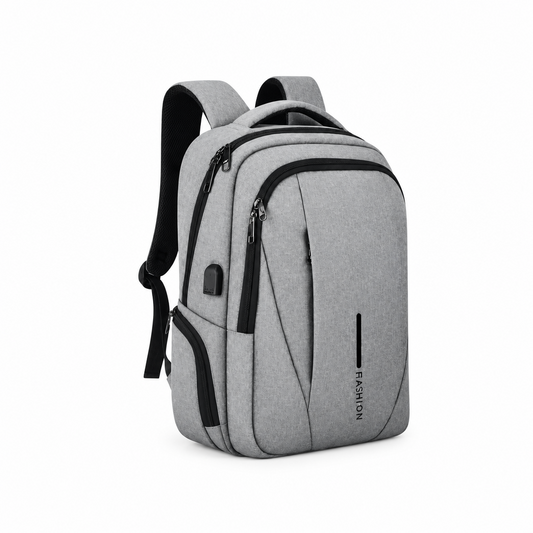 Fur Jaden Travel Laptop Backpack - Grey