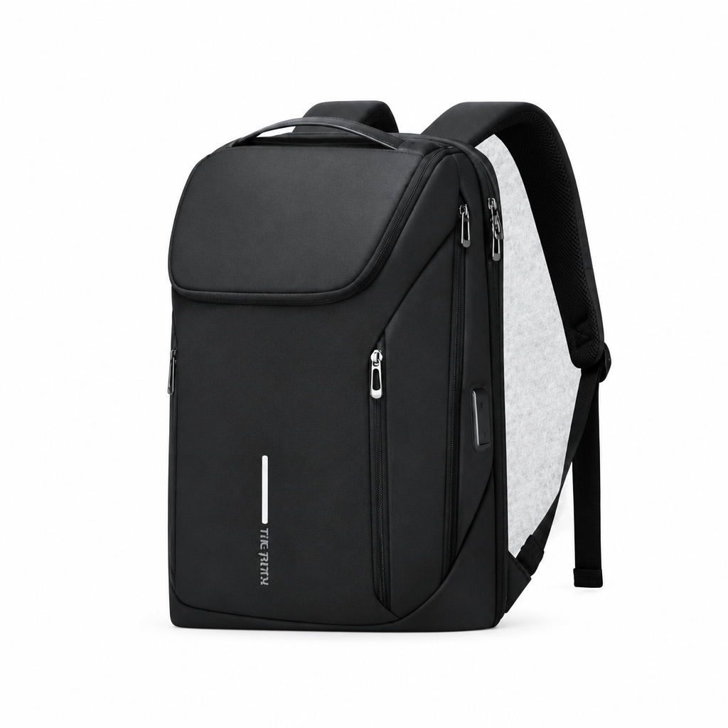 Fur Jaden Pro-V Laptop Backpack - Charcoal Black