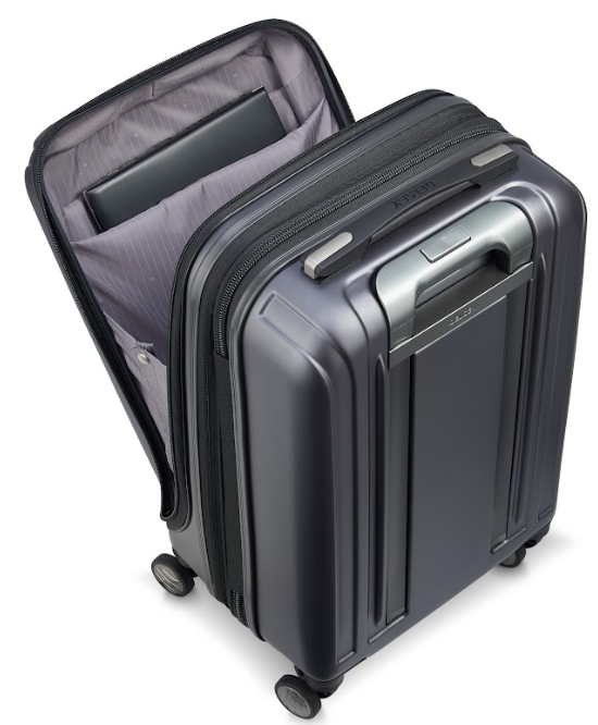 BSB263 Delsey Titanium 55 cm Expandable Cabin Trolley - Business compartment detail