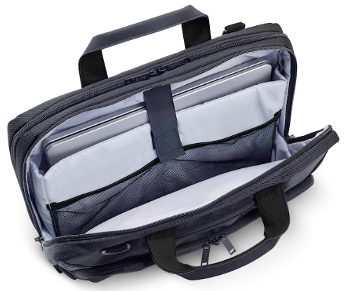 BSB264 Delsey Parvis Plus 2-Compartment Satchel - Interior organisation