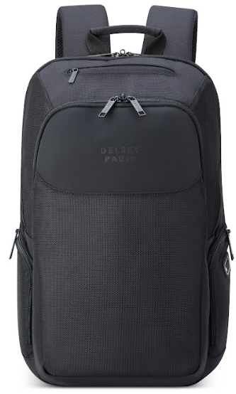 BSB266 Delsey Parvis Plus 15.6-inch Backpack - Front product view