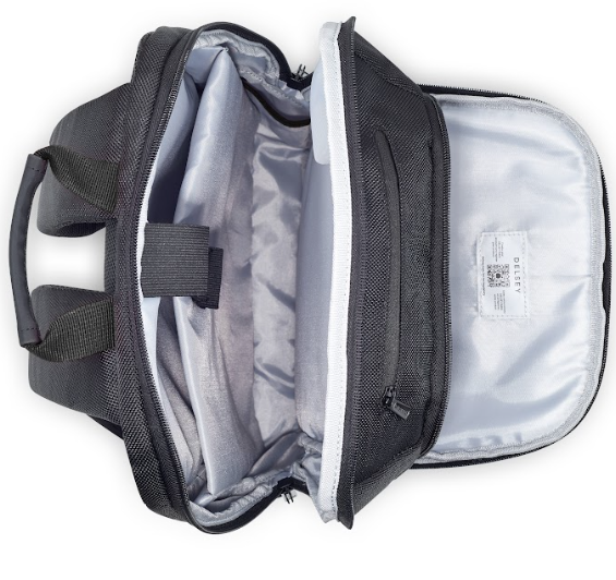 BSB266 Delsey Parvis Plus 15.6-inch Backpack - Interior organisation