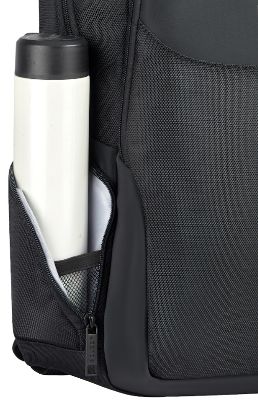 BSB266 Delsey Parvis Plus 15.6-inch Backpack - Back view