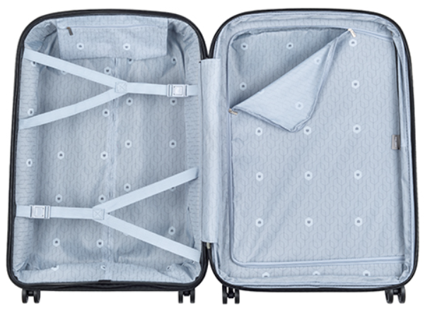 BSB268 Delsey Belmont Plus 55 cm Expandable Cabin Trolley - Interior view