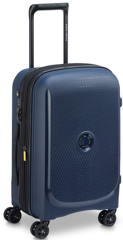 BSB268 Delsey Belmont Plus 55 cm Expandable Cabin Trolley - Blue product view