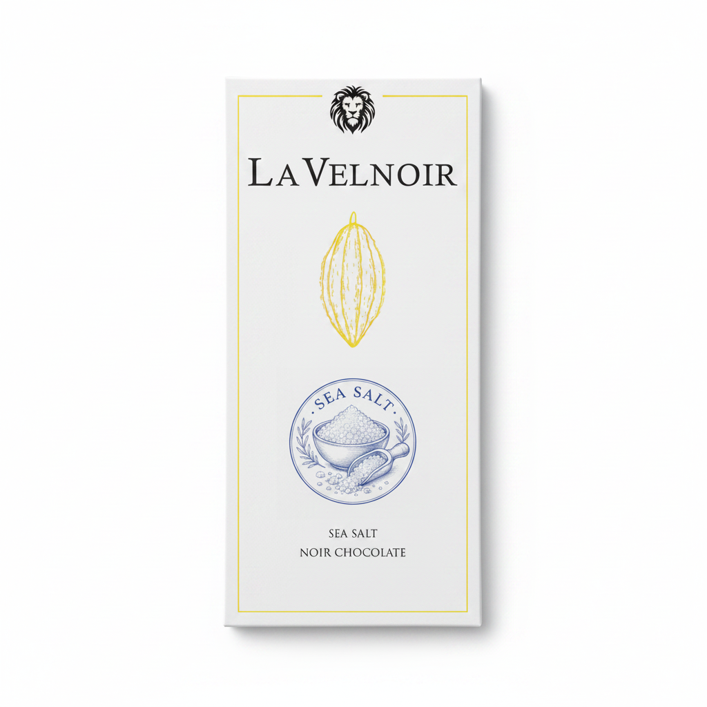 La Velnoir Sea Salt Noir Chocolate