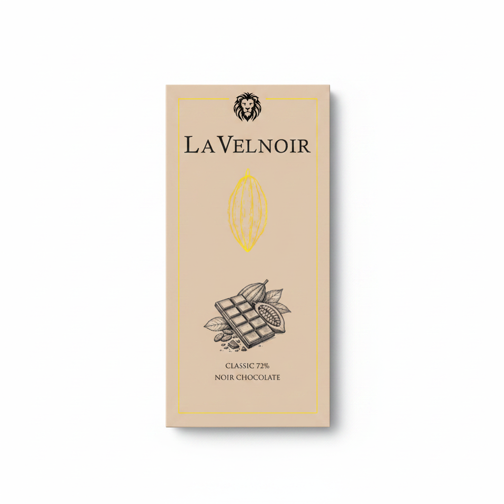 La Velnoir Classic 72% Noir Chocolate