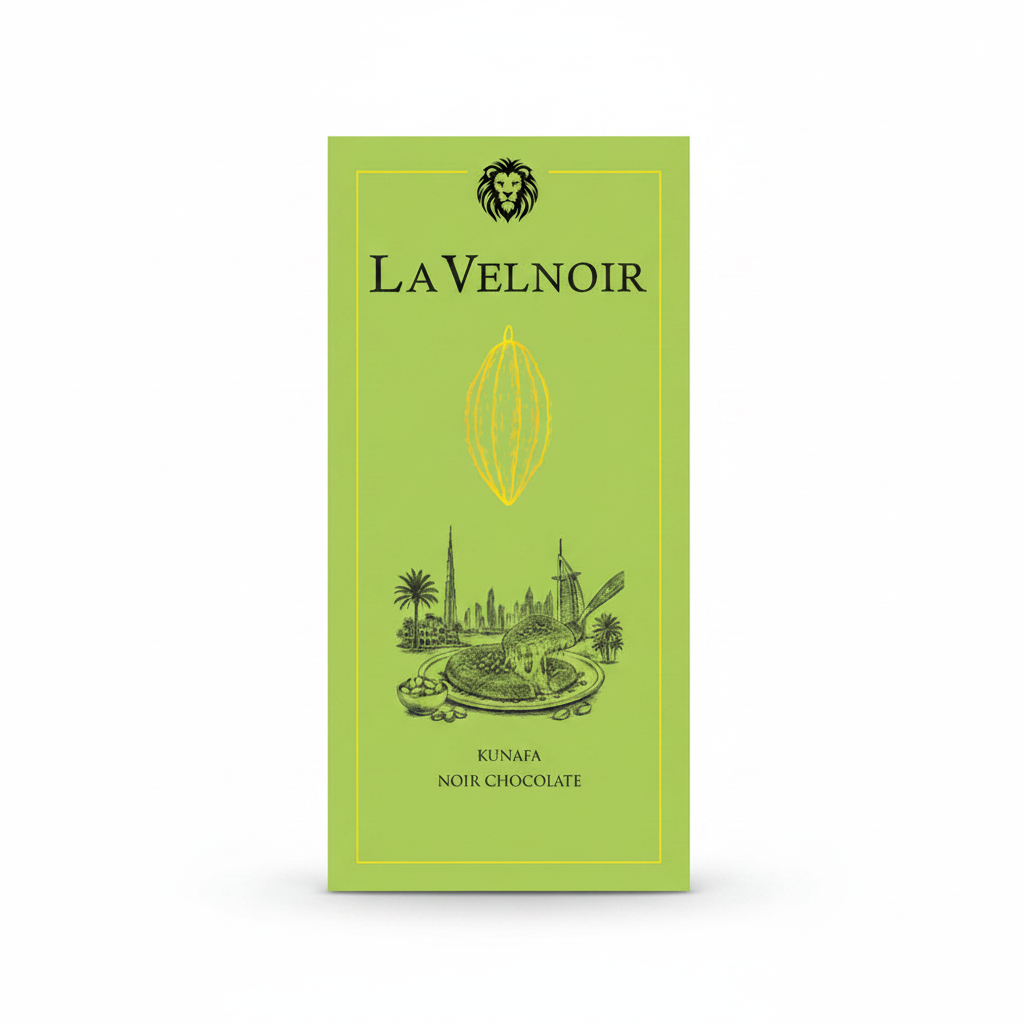 La Velnoir Kunafa Noir Chocolate