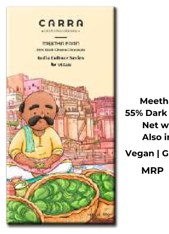 BSE141 Carra Meetha Paan 55% Dark Chocolate