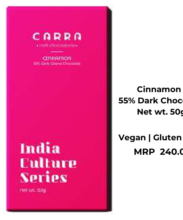 BSE144 Carra Cinnamon 55% Dark Chocolate