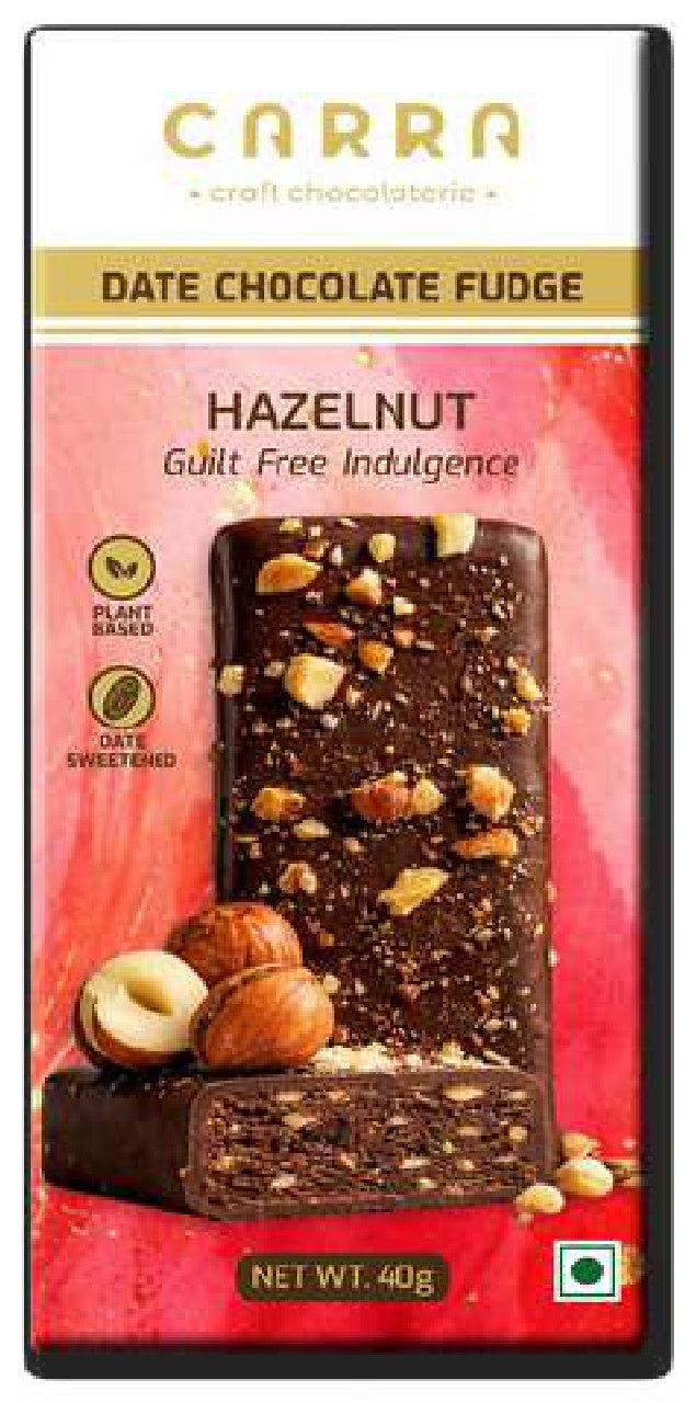 BSE150 Carra Hazelnut Date Chocolate Fudge
