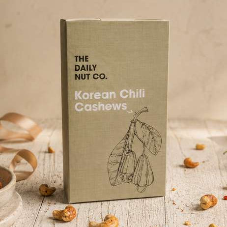 BSE438- The Daily Nut Co. Korean Chilli Cashews