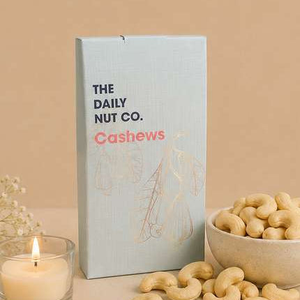 BSE437- The Daily Nut Co. Plain Cashews