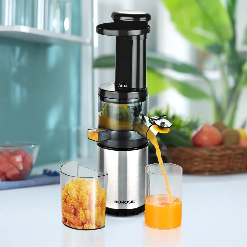 ED318- Borosil Juicewell Cold Press Slow Juicer