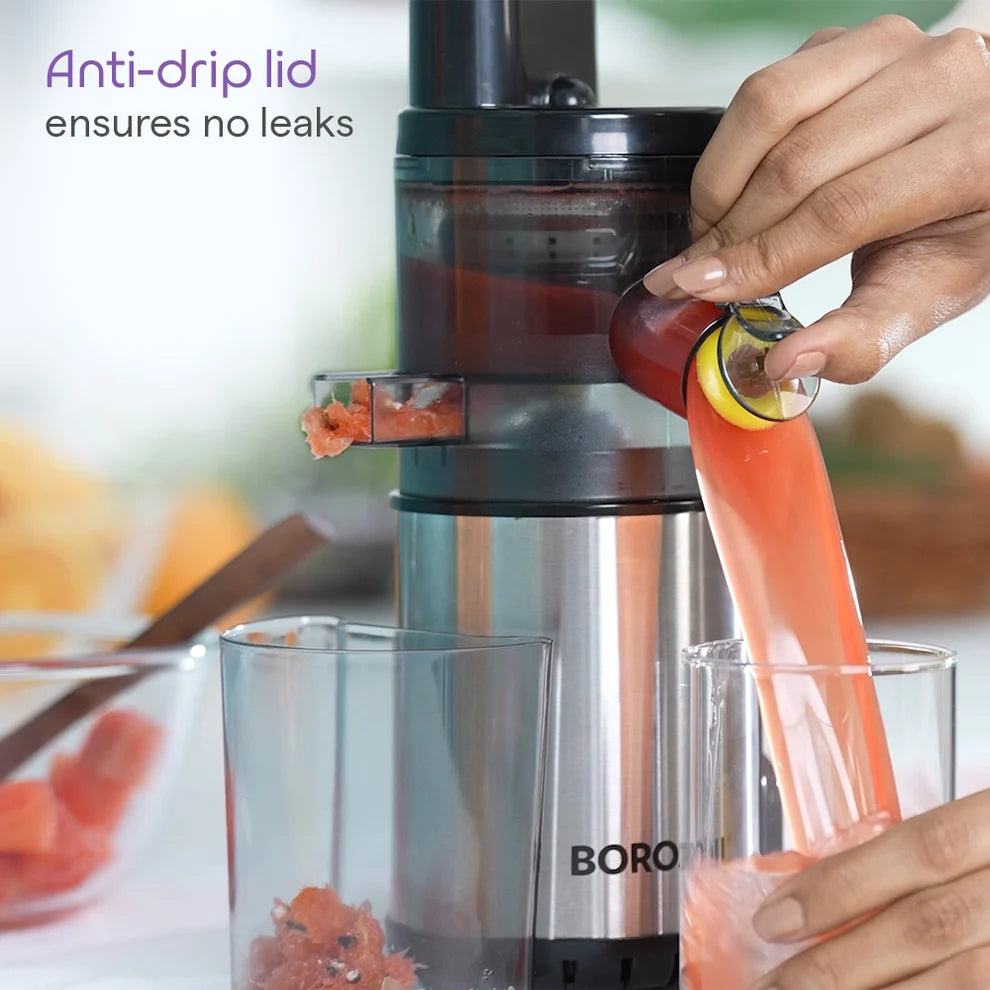 ED318- Borosil Juicewell Cold Press Slow Juicer