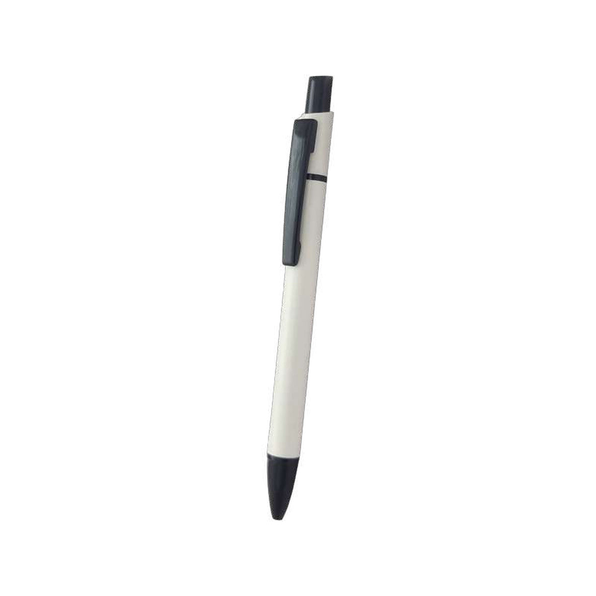 BSP100 - White Black Click Pen product image