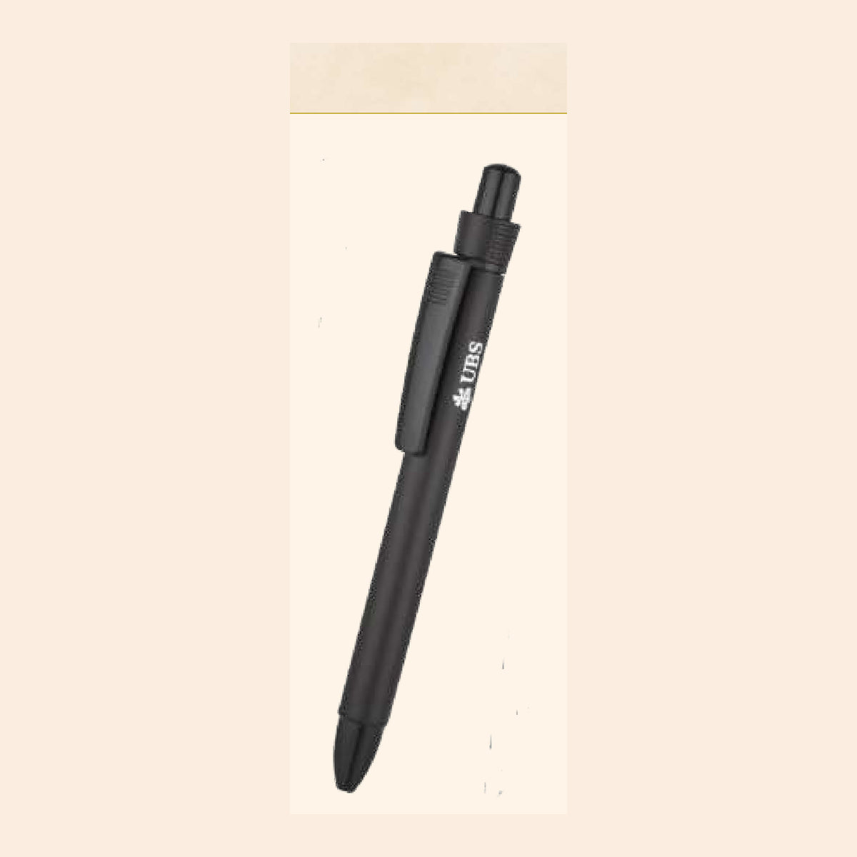 BSP34 - Black Retractable Corporate Pen product image