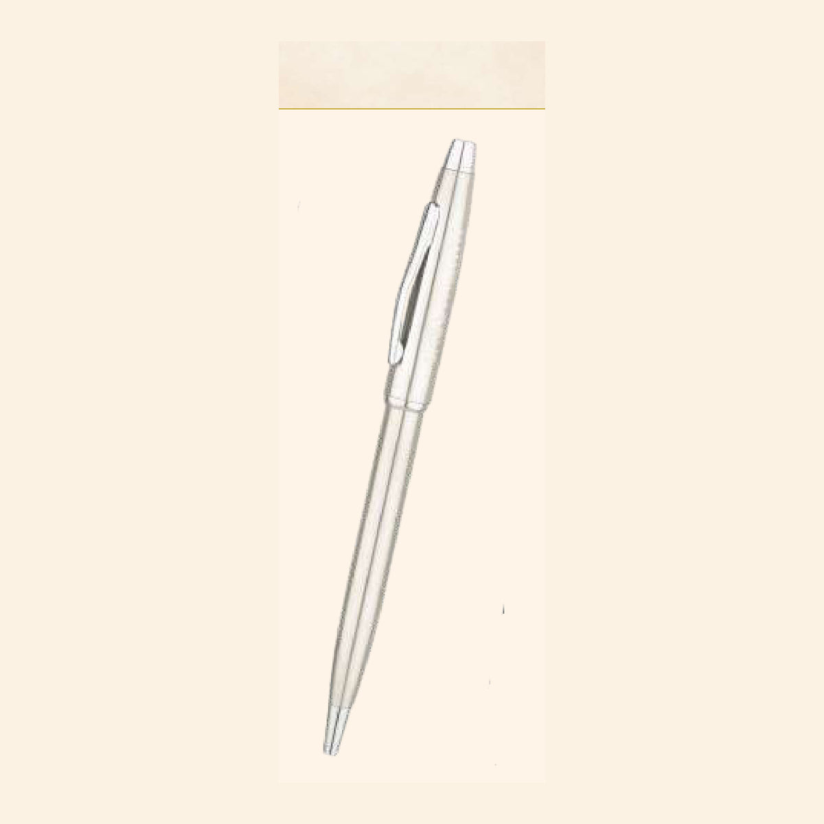BSP35 - Chrome Silver Slim Pen product image