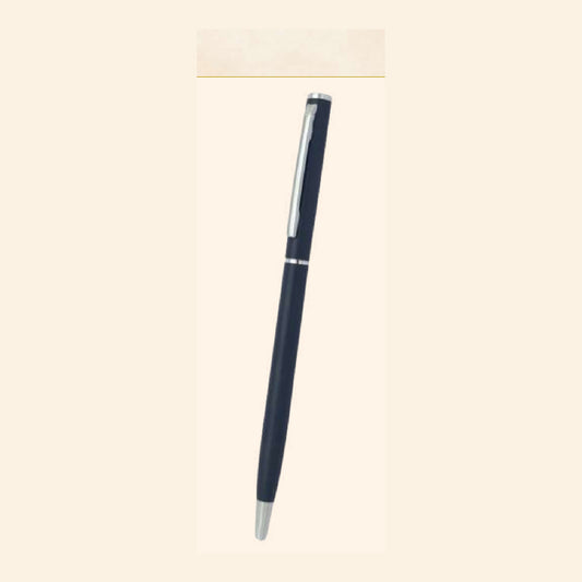BSP41 - Navy Slim Silver Tip Pen product image