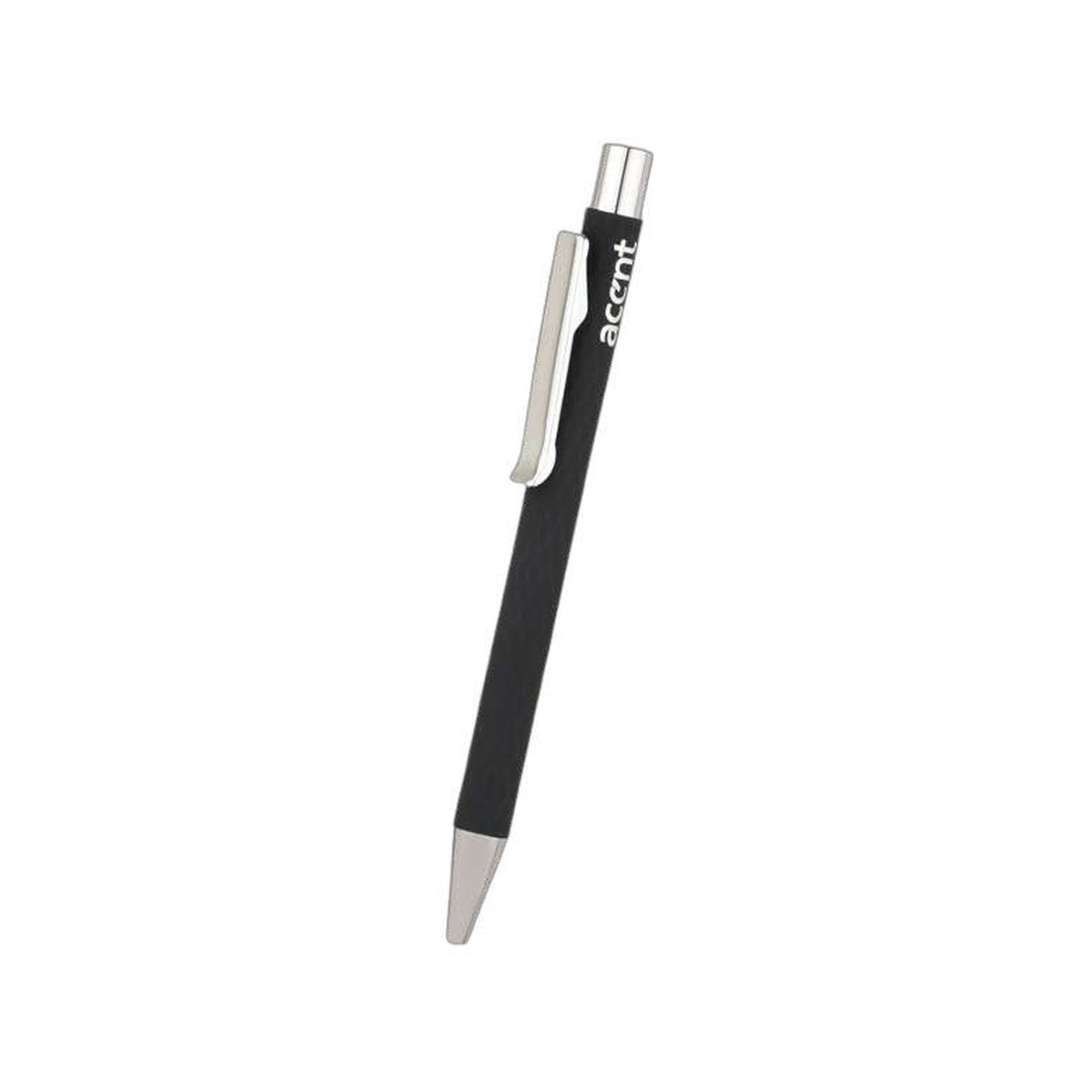 BSP46 - Matte Black Silver Clip Pen product image