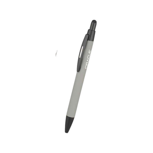 BSP66 - Grey Black Soft Grip Pen product image